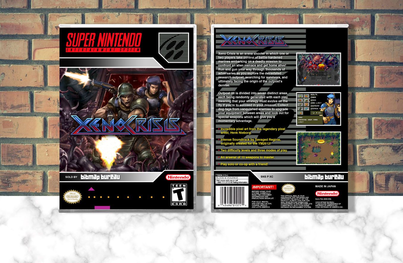 Xeno Crisis, Case Color: CLEAR (Transparent)