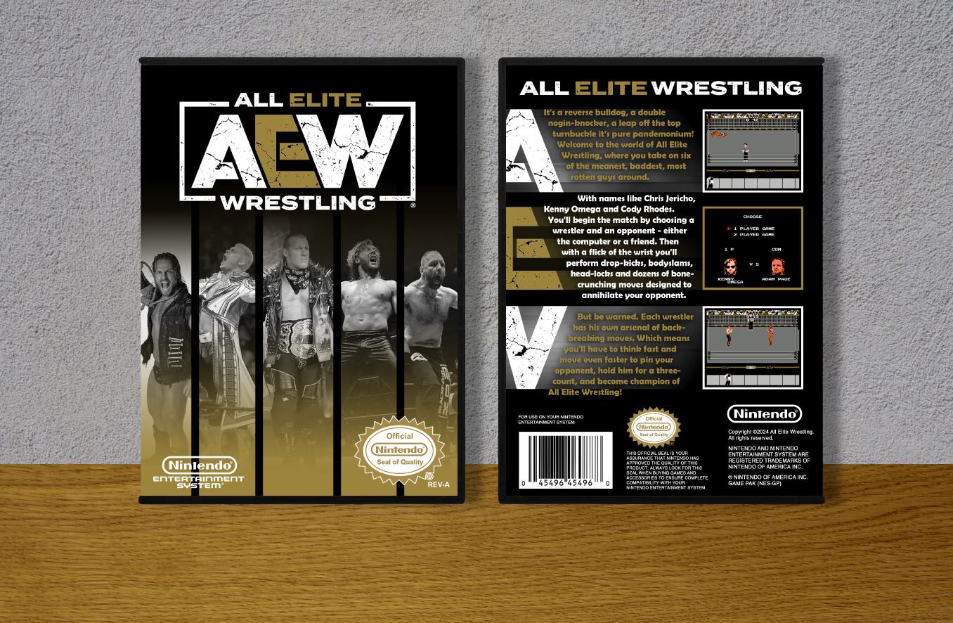 AEW All Elite Wrestling, Case Color: DARK GREY (OEM DS CASE COLOR)