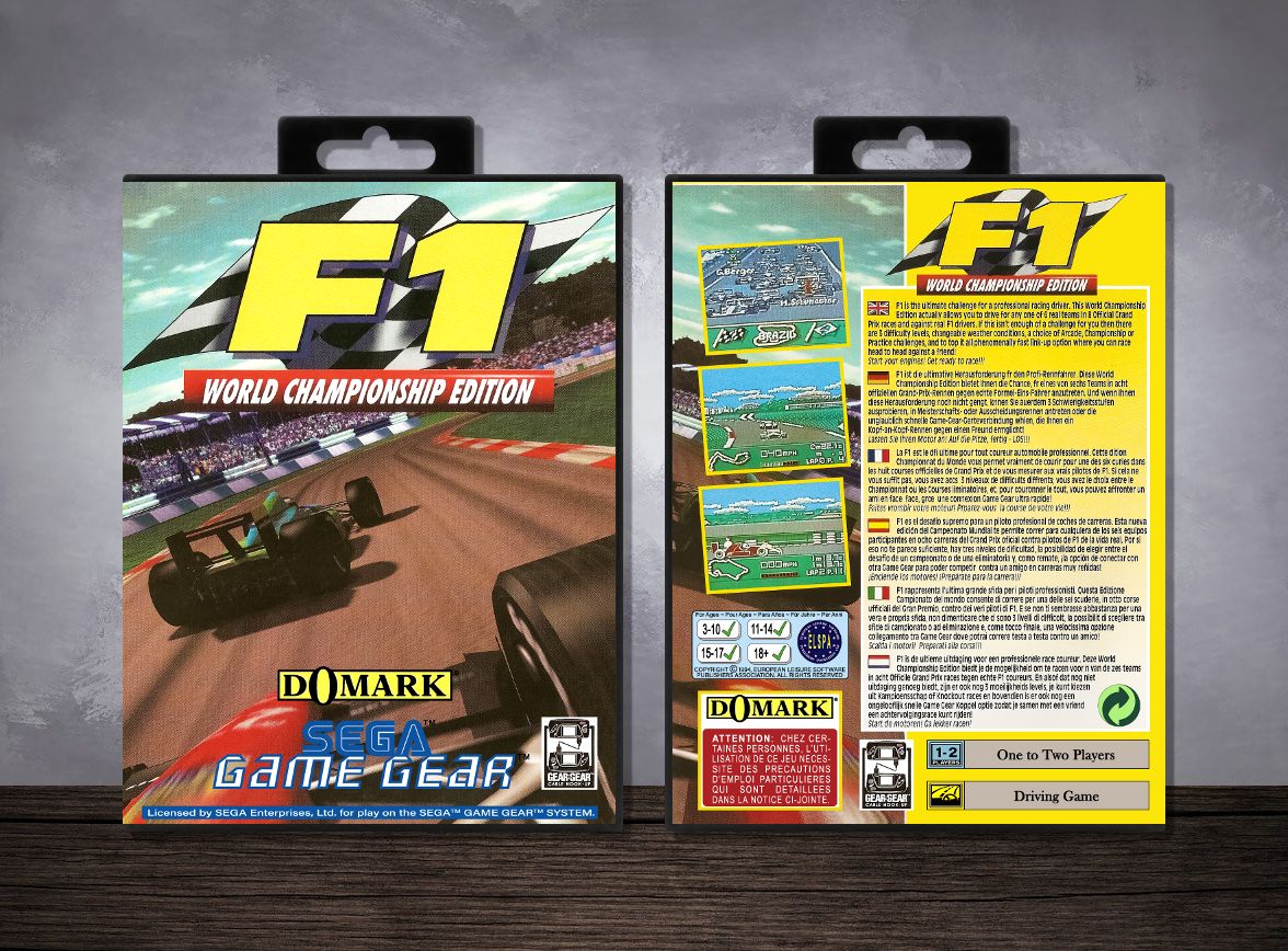 F1 World Championship Edition, Case Color: Black