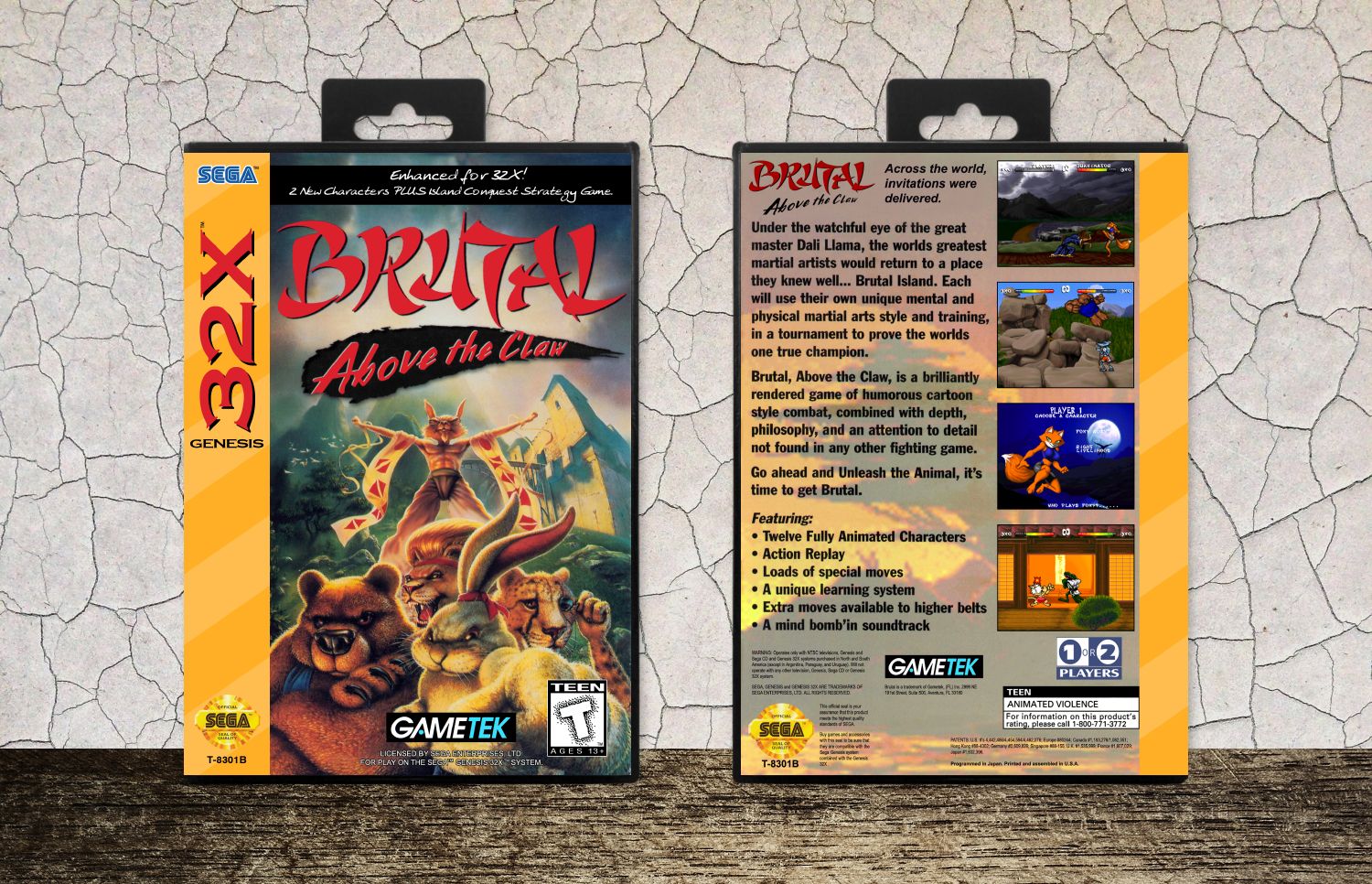 Brutal: Above the Claw, Case Color: Black