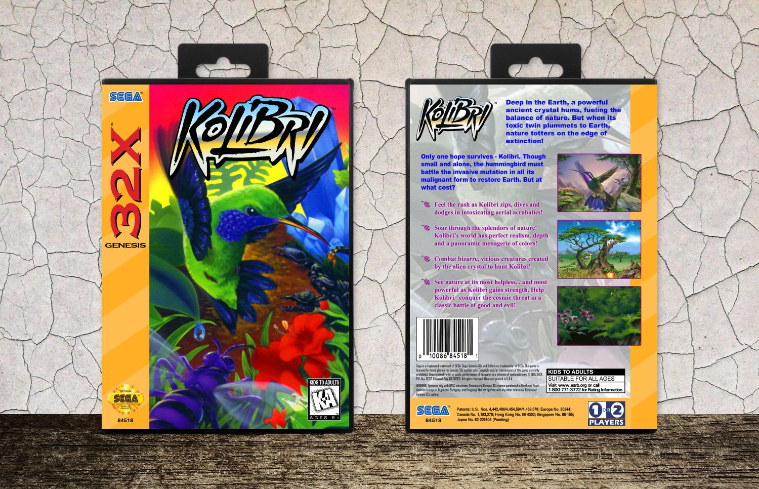 Kolibri, Case Color: Black