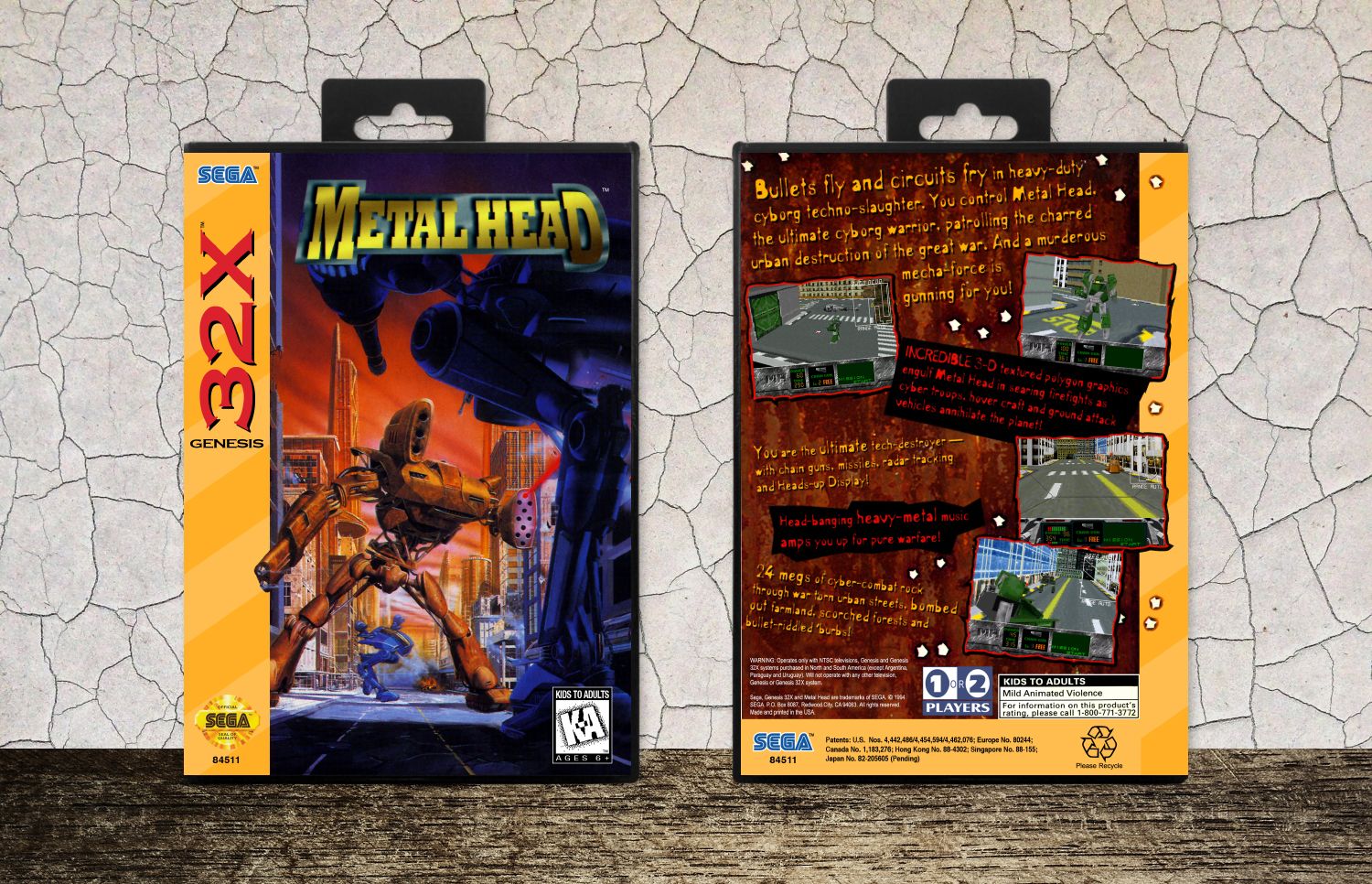 Metal Head, Case Color: Black