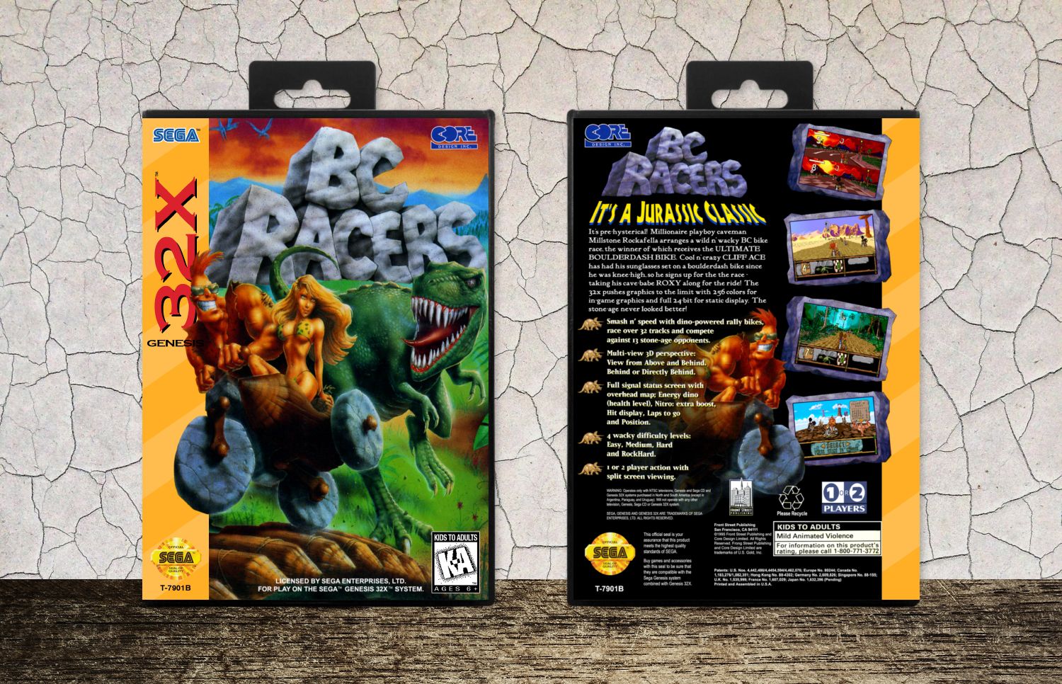 BC Racers, Case Color: Black