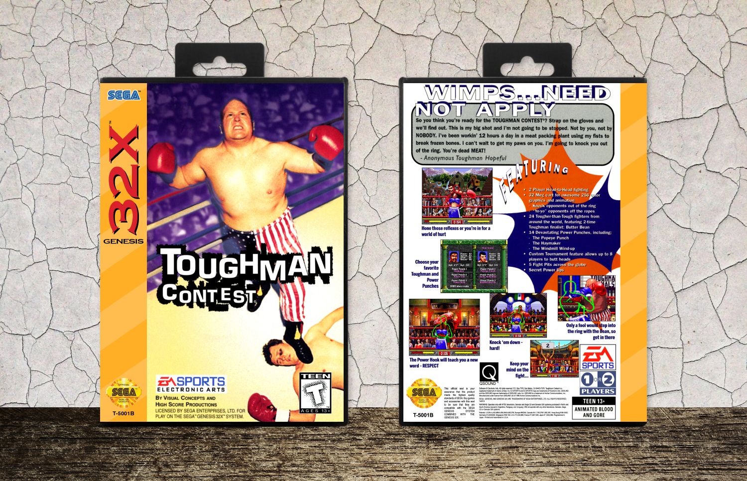 Toughman Contest, Case Color: Black