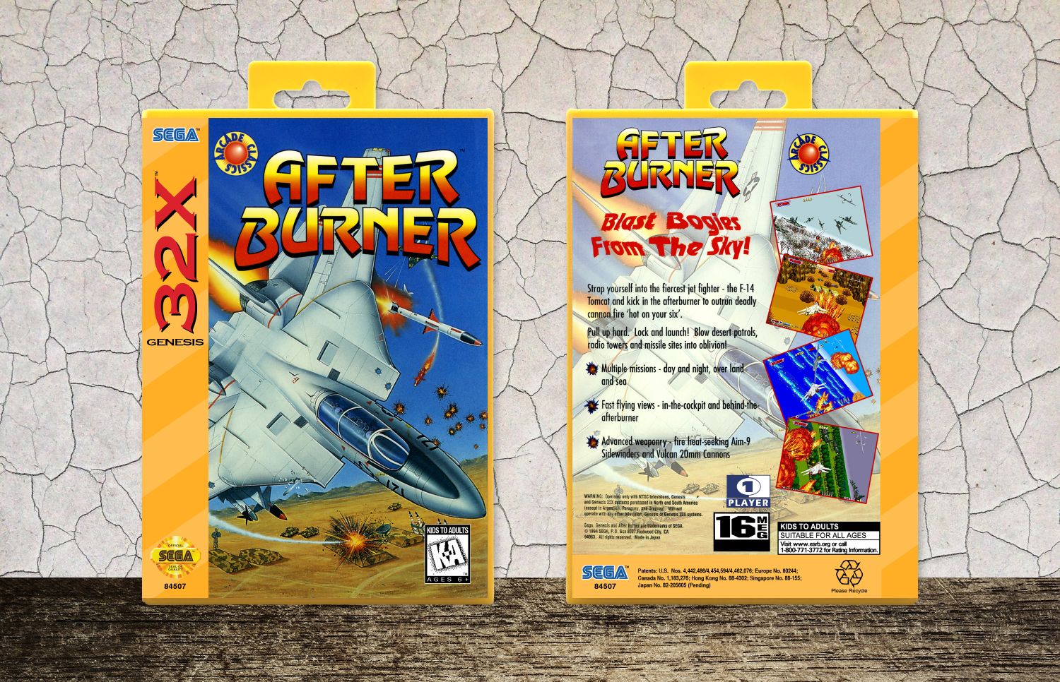 After Burner, Case Color: Yellow