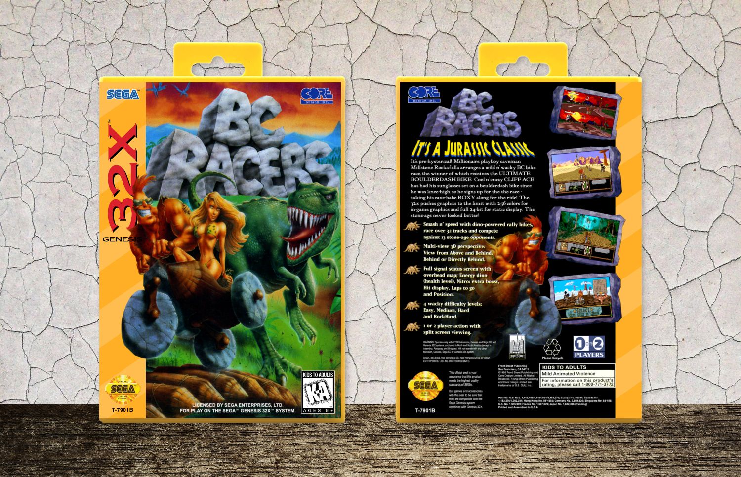 BC Racers, Case Color: Yellow