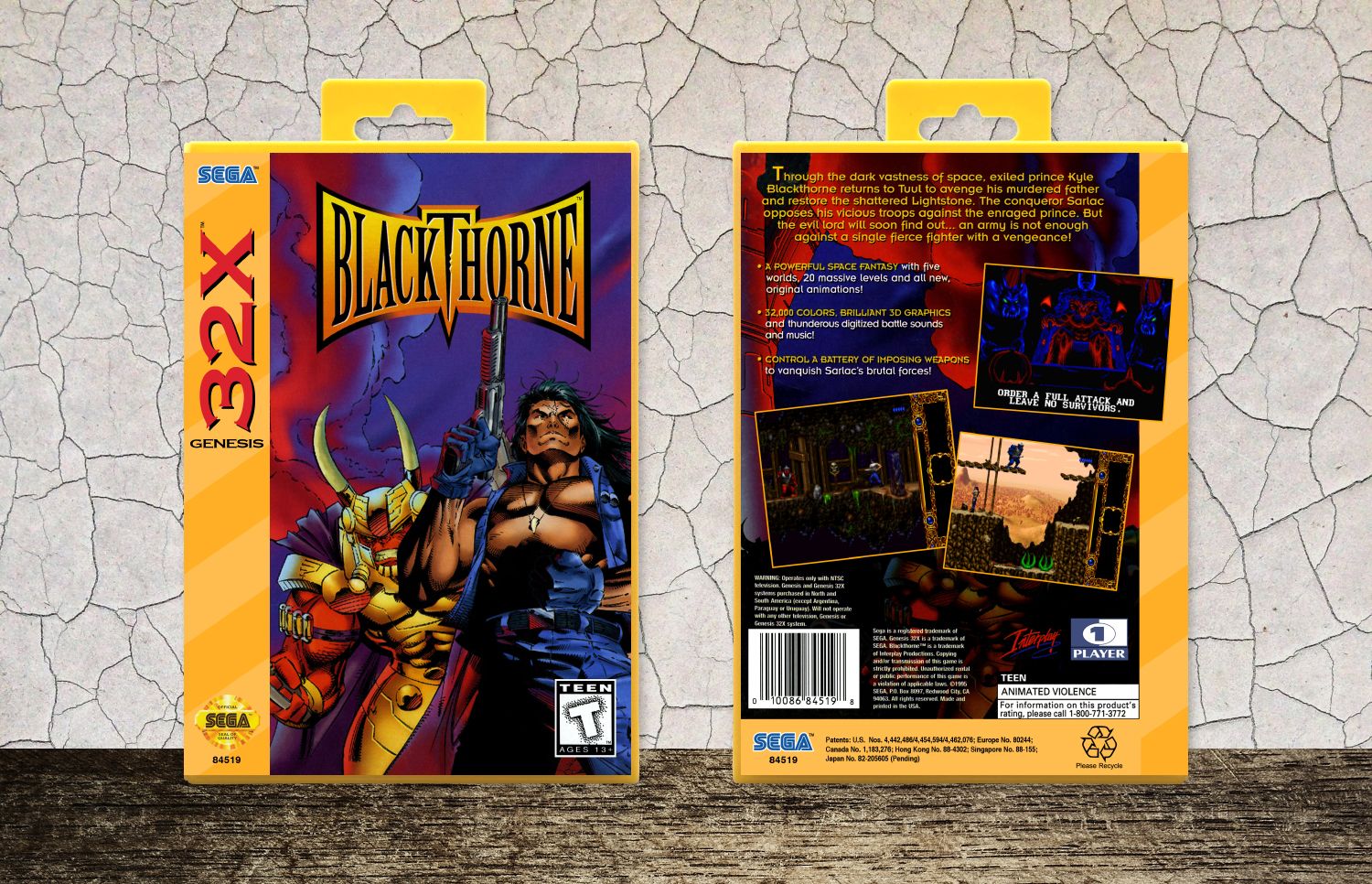 Blackthorne, Case Color: Yellow