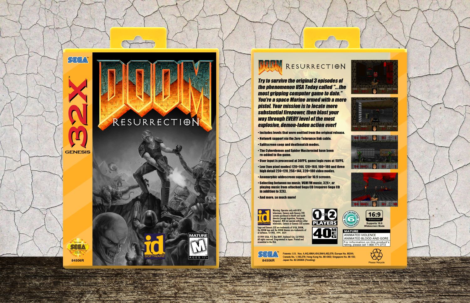 Doom Resurrection, Case Color: Yellow