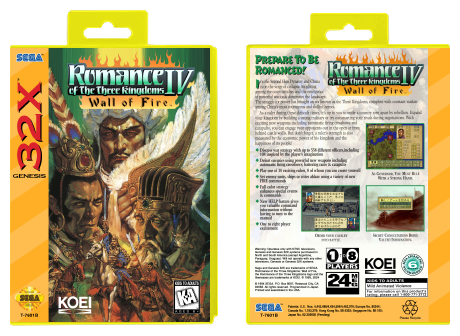 Romance of the Three Kingdoms IV: Wall of Fire