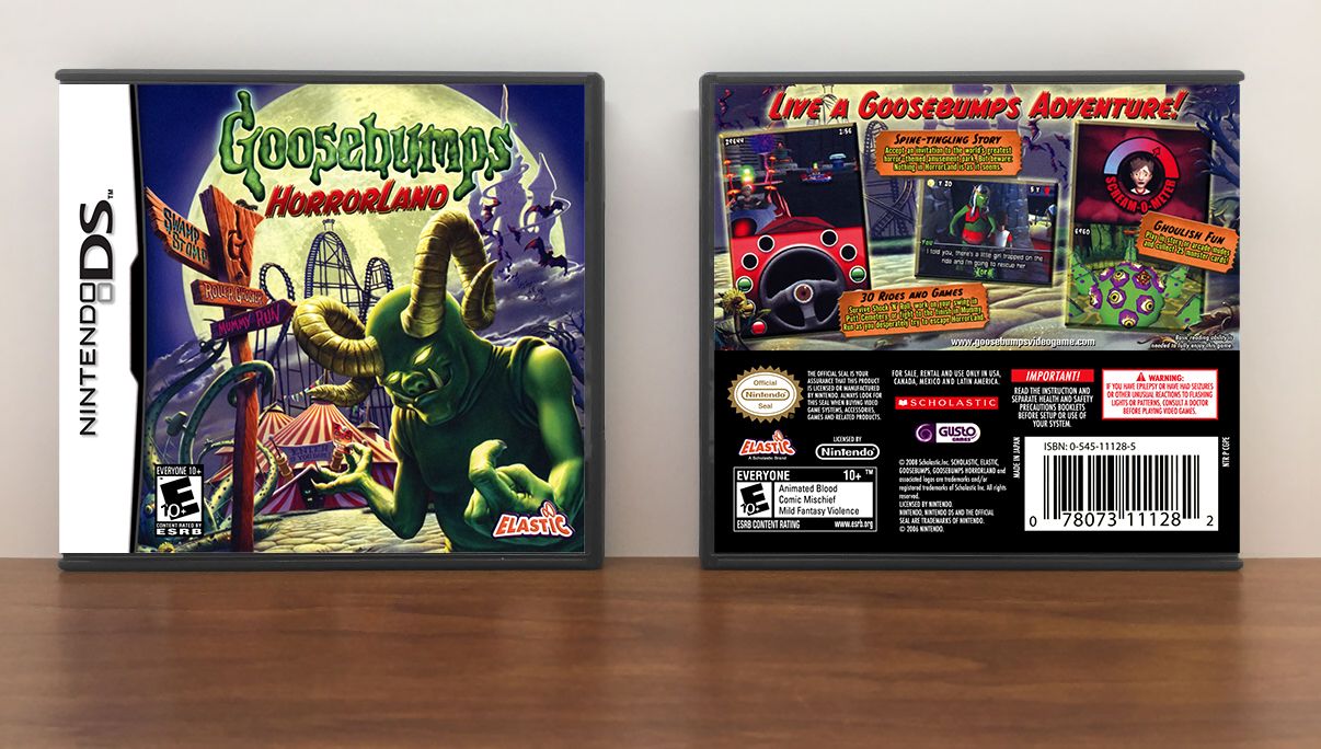 Goosebumps HorrorLand, Case Color: DARK GREY (OEM DS CASE COLOR)