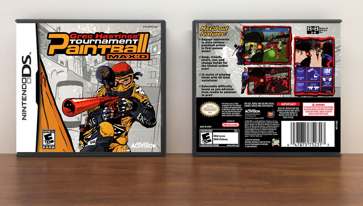 Greg Hastings Tournament Paintball MAX&#39;D, Case Color: DARK GREY (OEM DS CASE COLOR)