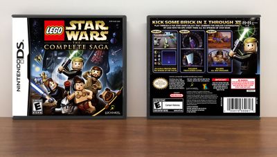 Lego Star Wars: The Complete Saga, Case Color: DARK GREY (OEM DS CASE COLOR)