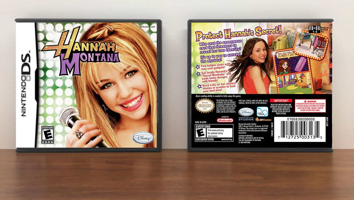 Hannah Montana, Case Color: DARK GREY (OEM DS CASE COLOR)