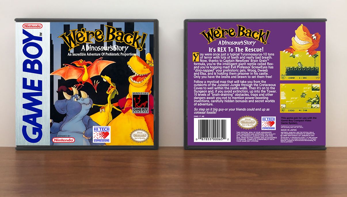 We&#39;re Back!: A Dinosaur&#39;s Story, Artwork Spine Color: Chrome