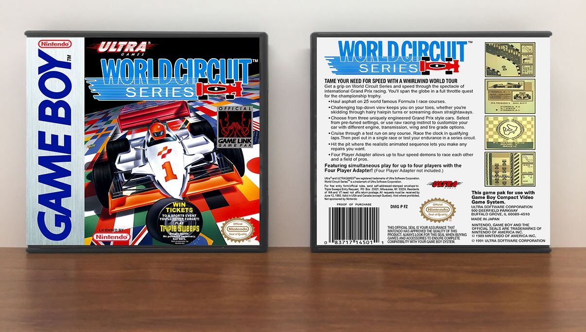 World Circuit Series, Artwork Spine Color: Chrome