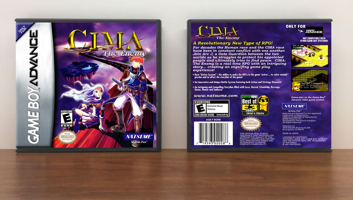 CIMA: The Enemy, Artwork Spine Color: Chrome