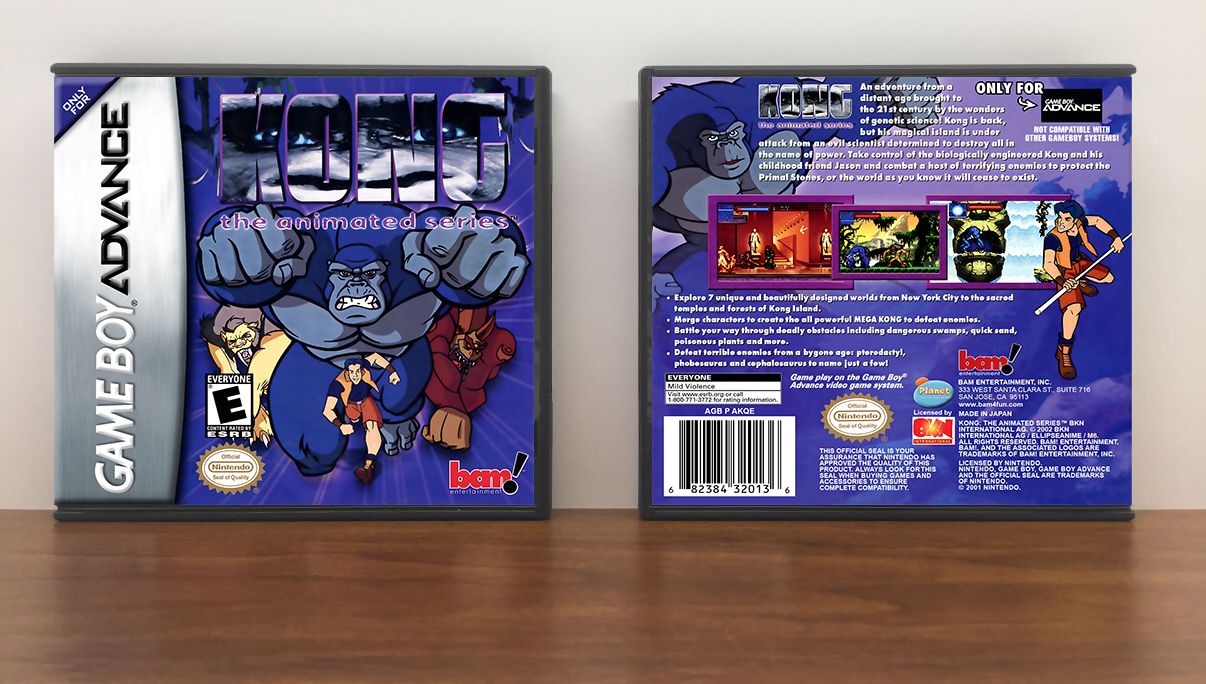 Kong: The Animated Series, Artwork Spine Color: Chrome