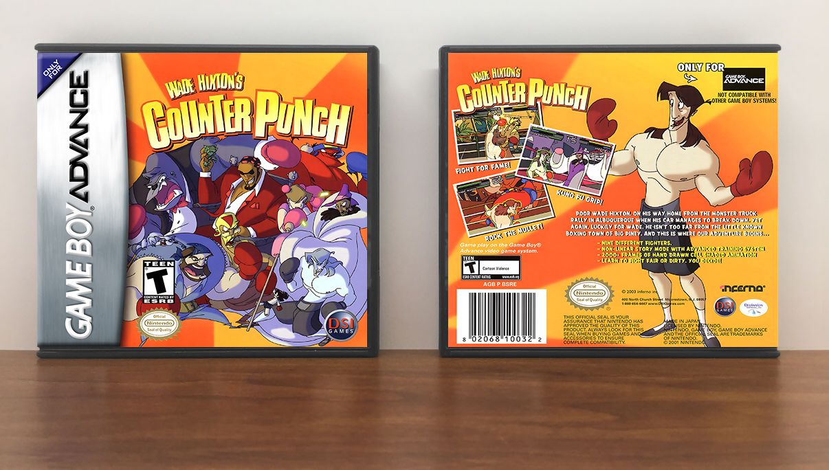 Wade Hixton&#39;s Counter Punch, Artwork Spine Color: Chrome