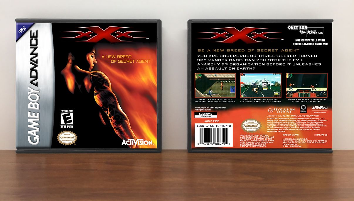 xXx (Triple X), Artwork Spine Color: Chrome