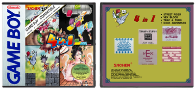 Sachen 001 - Super 4 in 1 -- Street Rider - Vex Block - Trap &amp; Turn - Duck Adventure