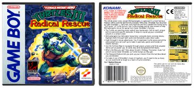 Teenage Mutant Hero Turtles 3: Radical Rescue (PAL)
