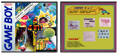 Sachen 004 - Super 4 in 1 -- Pile Wonder - Suleiman&#39;s Treasure - Snake Roy - Puppet Knight