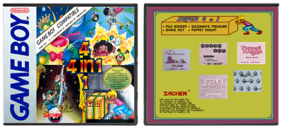 Sachen 004 - Super 4 in 1 -- Pile Wonder - Suleiman&#39;s Treasure - Snake Roy - Puppet Knight