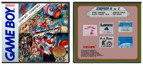 Sachen 006 - Super 4 in 1 -- Bomb Disposer - Armour Force - Black Forest Tale - 2nd Space