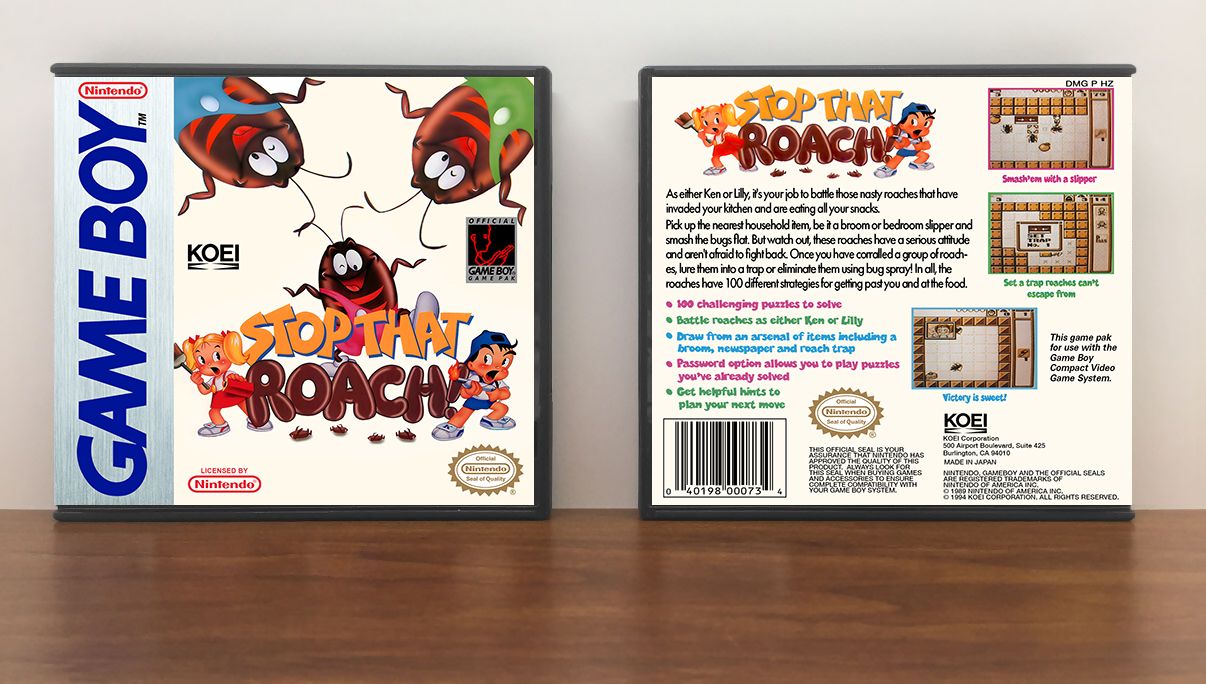 Stop That Roach, Artwork Spine Color: Chrome