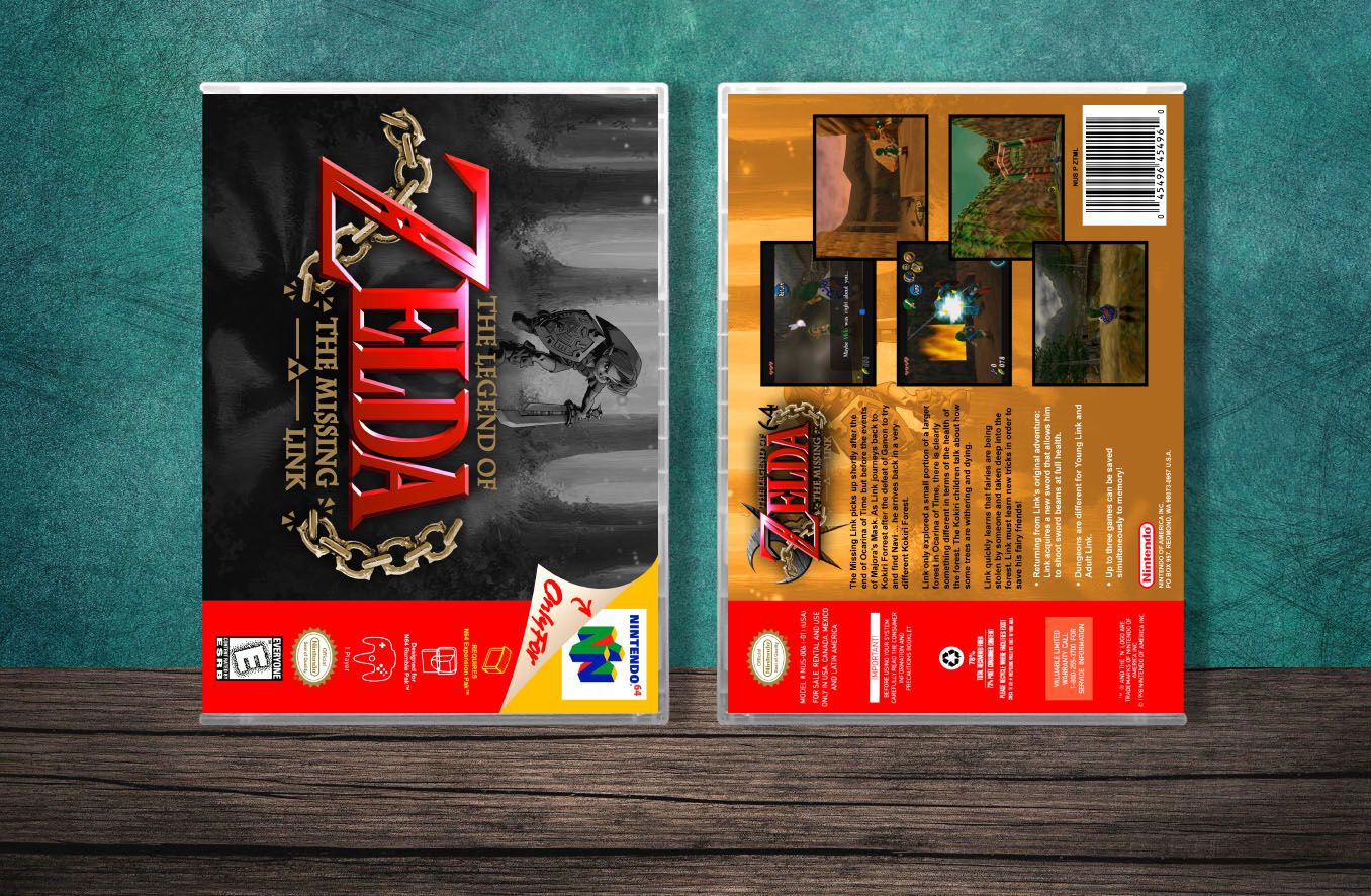Legend of Zelda: The Missing Link, The, Case Color: CLEAR (Transparent)