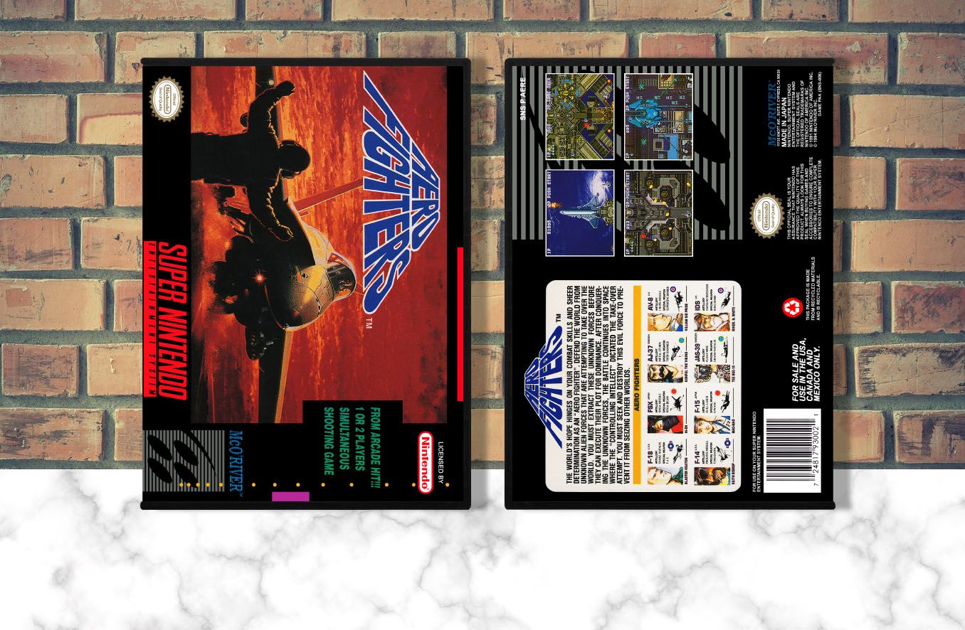 Aero Fighters, Case Color: DARK GREY (OEM DS CASE COLOR)