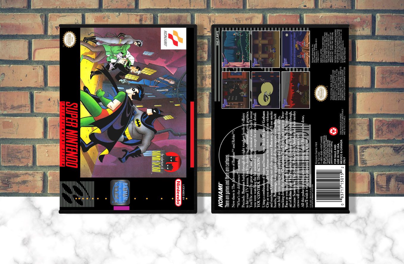 Adventures of Batman &amp; Robin, The, Case Color: DARK GREY (OEM DS CASE COLOR)