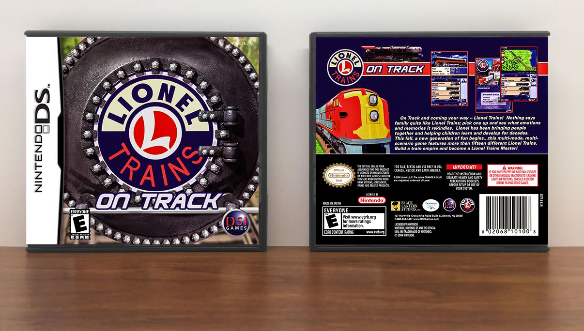 Lionel Trains: On Track, Case Color: DARK GREY (OEM DS CASE COLOR)