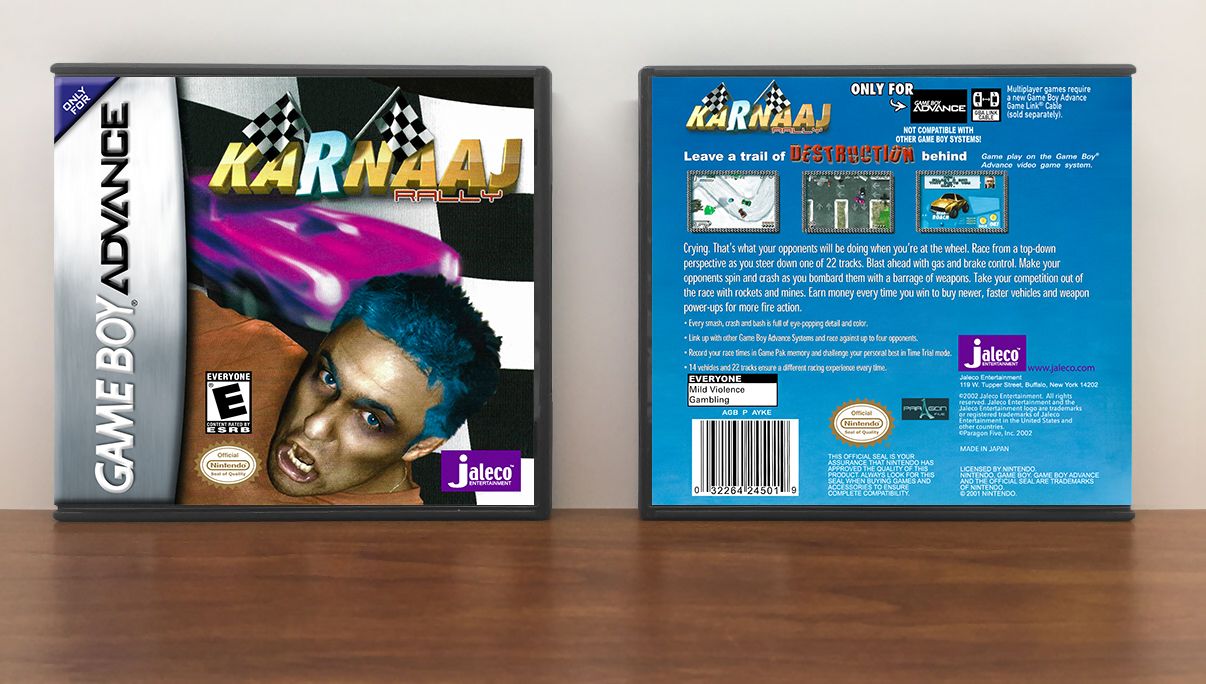 Karnaaj Rally, Artwork Spine Color: Chrome