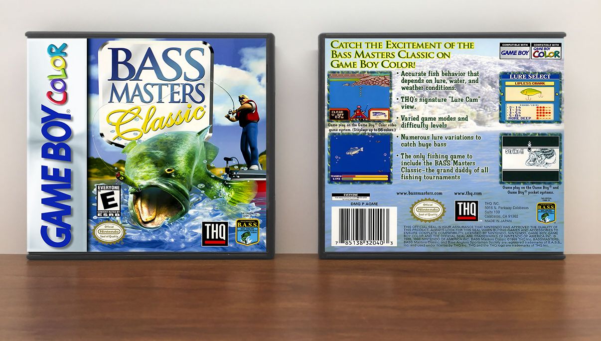 Bass Masters Classic, Artwork Spine Color: Chrome