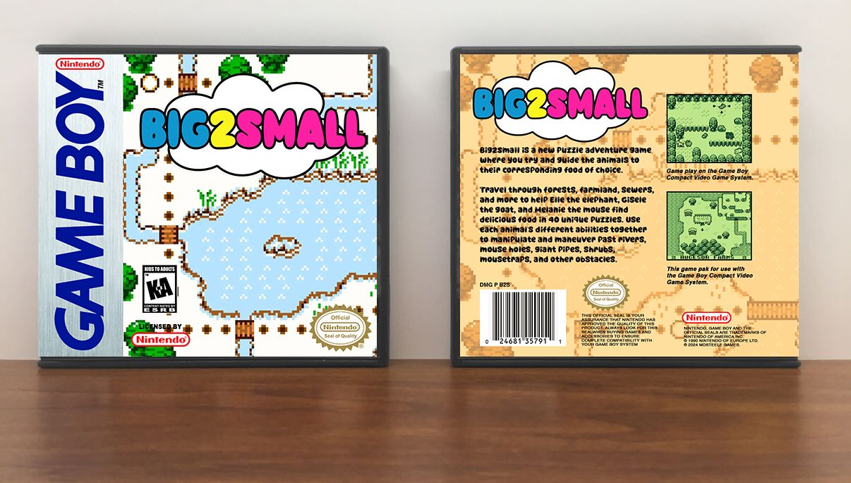 Big 2 Small, Artwork Spine Color: Chrome