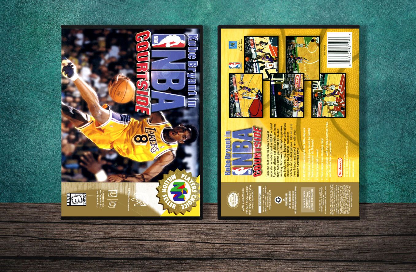 Kobe Bryant in NBA Courtside (PC), Case Color: DARK GREY (OEM DS CASE COLOR)