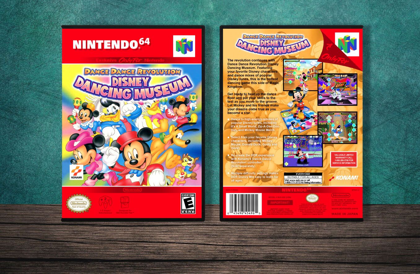Dance Dance Revolution Disney Dancing Museum, Case Color: DARK GREY (OEM DS CASE COLOR)