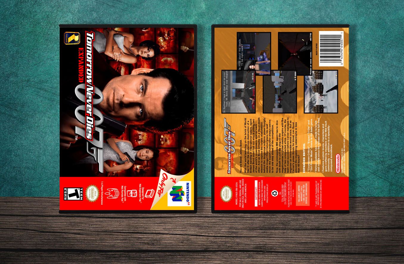 007: Tomorrow Never Dies Expanded, Case Color: DARK GREY (OEM DS CASE COLOR)