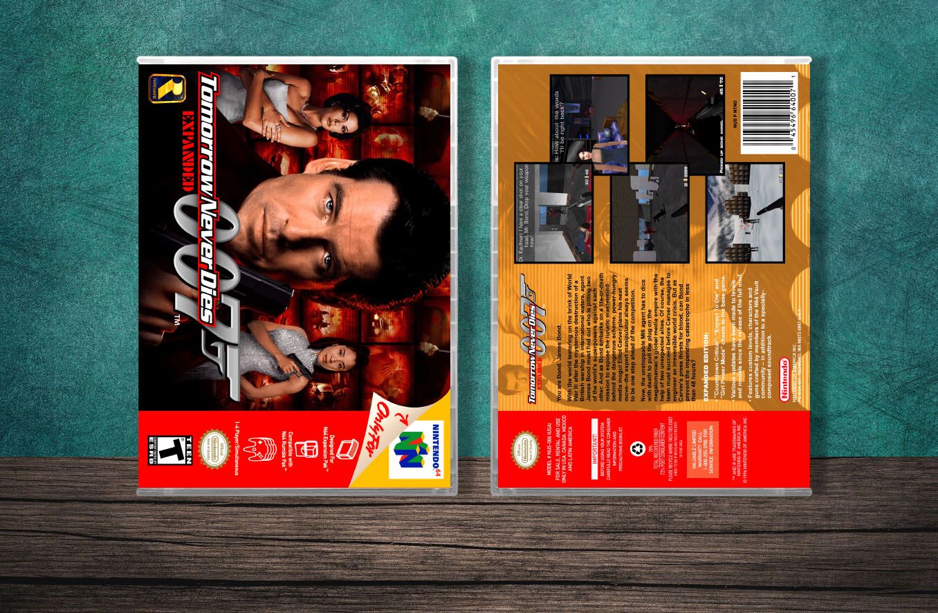 007: Tomorrow Never Dies Expanded, Case Color: CLEAR (Transparent)