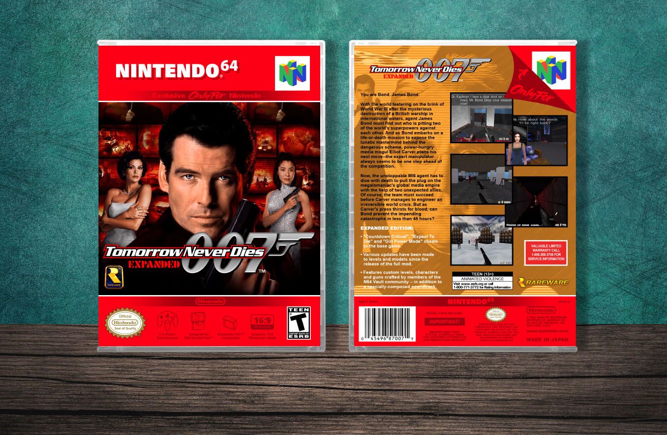 007: Tomorrow Never Dies Expanded, Case Color: CLEAR (Transparent)