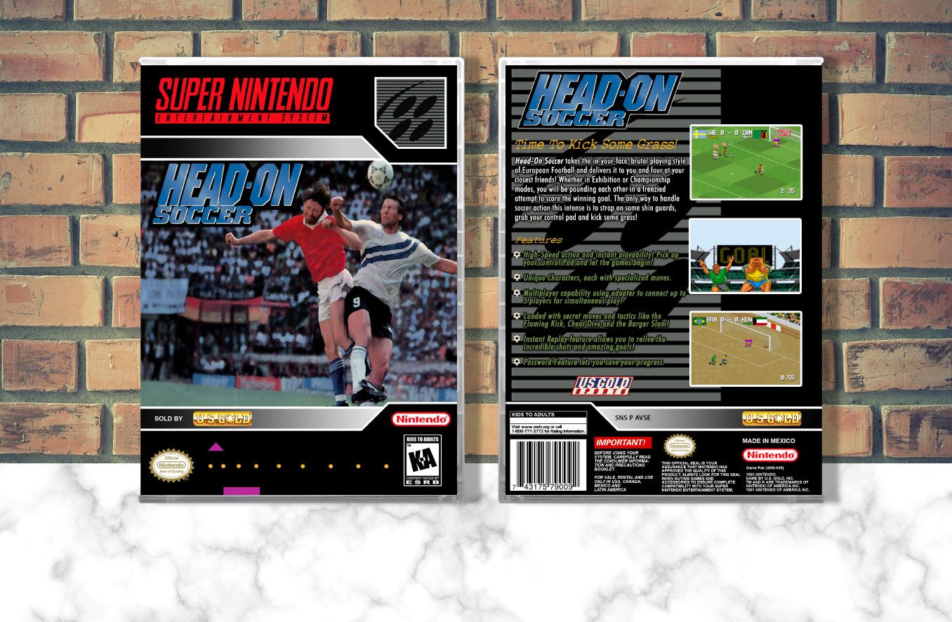 Head-On Soccer, Case Color: CLEAR (Transparent)