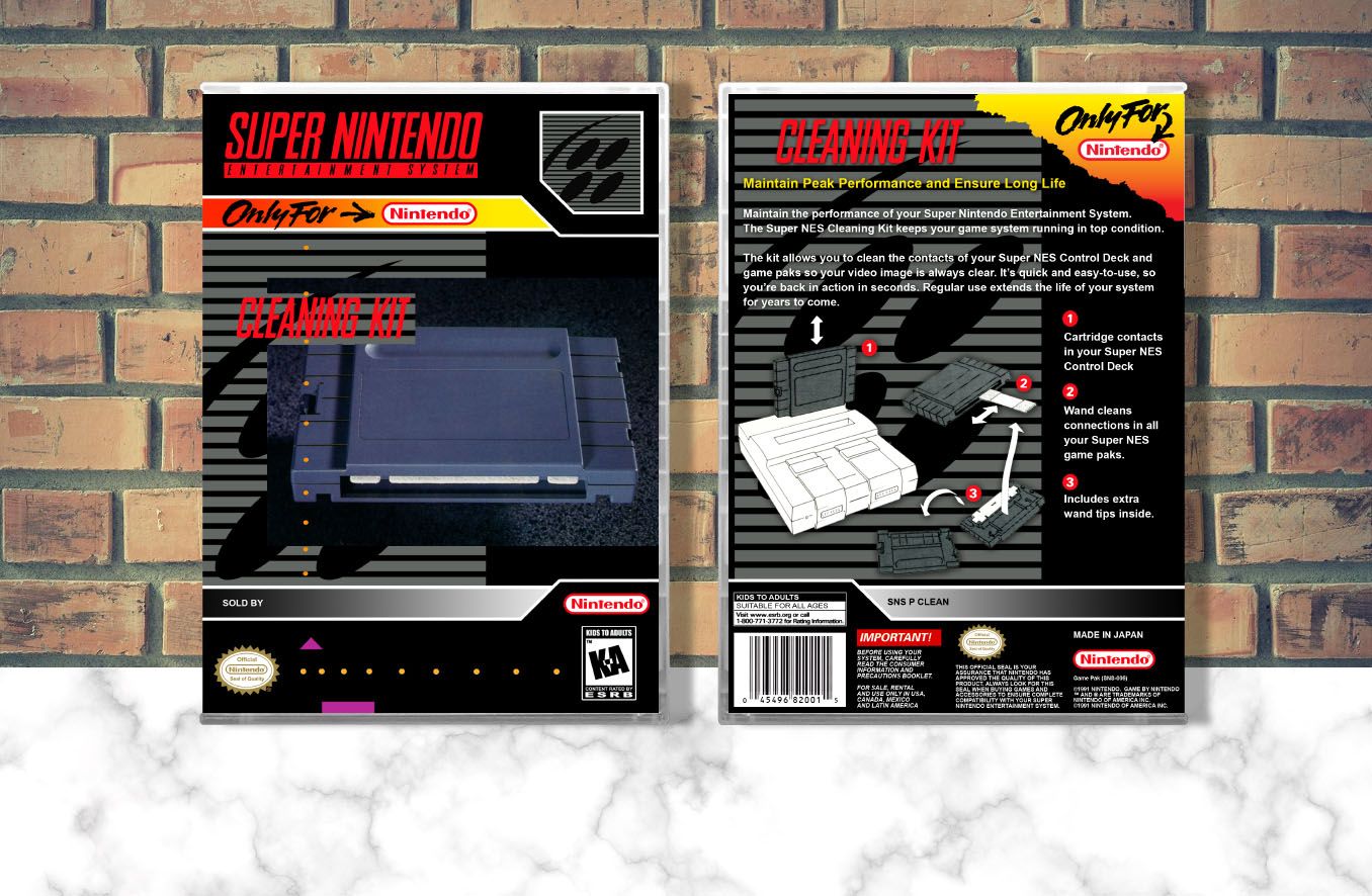 Cleaning Kit, Case Color: CLEAR (Transparent)