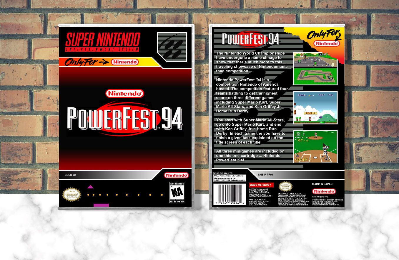 Powerfest &#39;94, Case Color: CLEAR (Transparent)
