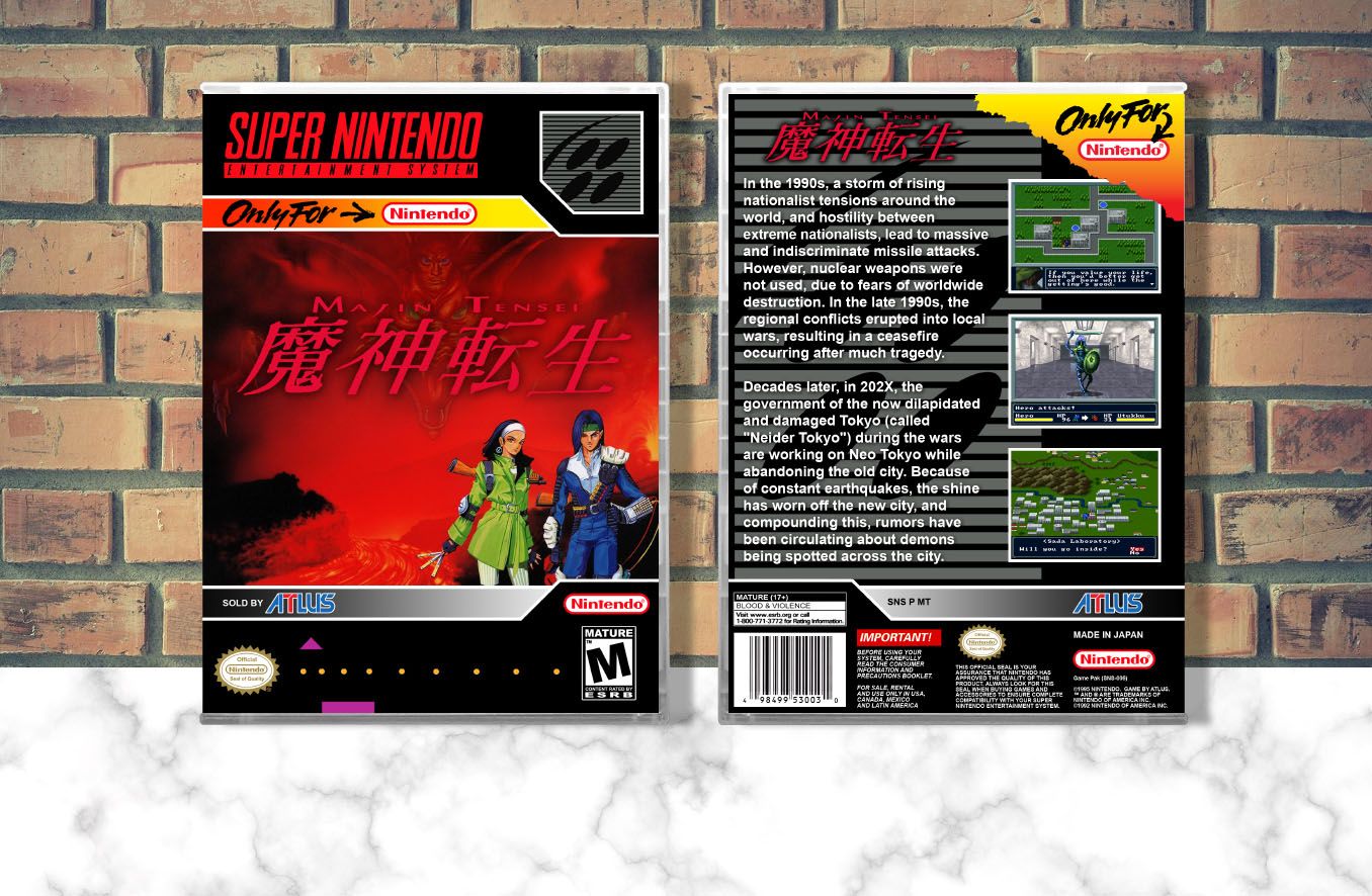 Majin Tensei, Case Color: CLEAR (Transparent)