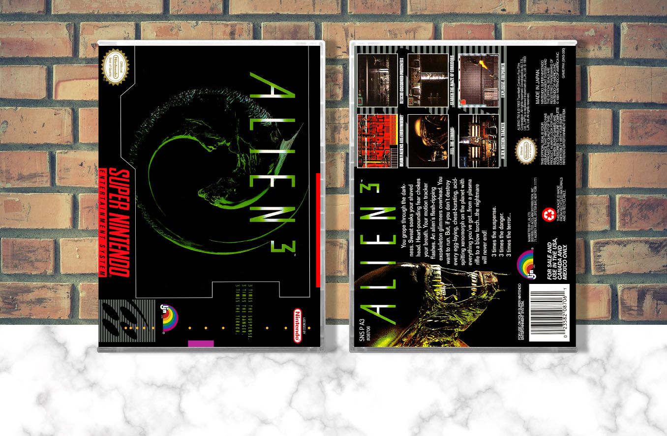 Alien 3, Case Color: CLEAR (Transparent)