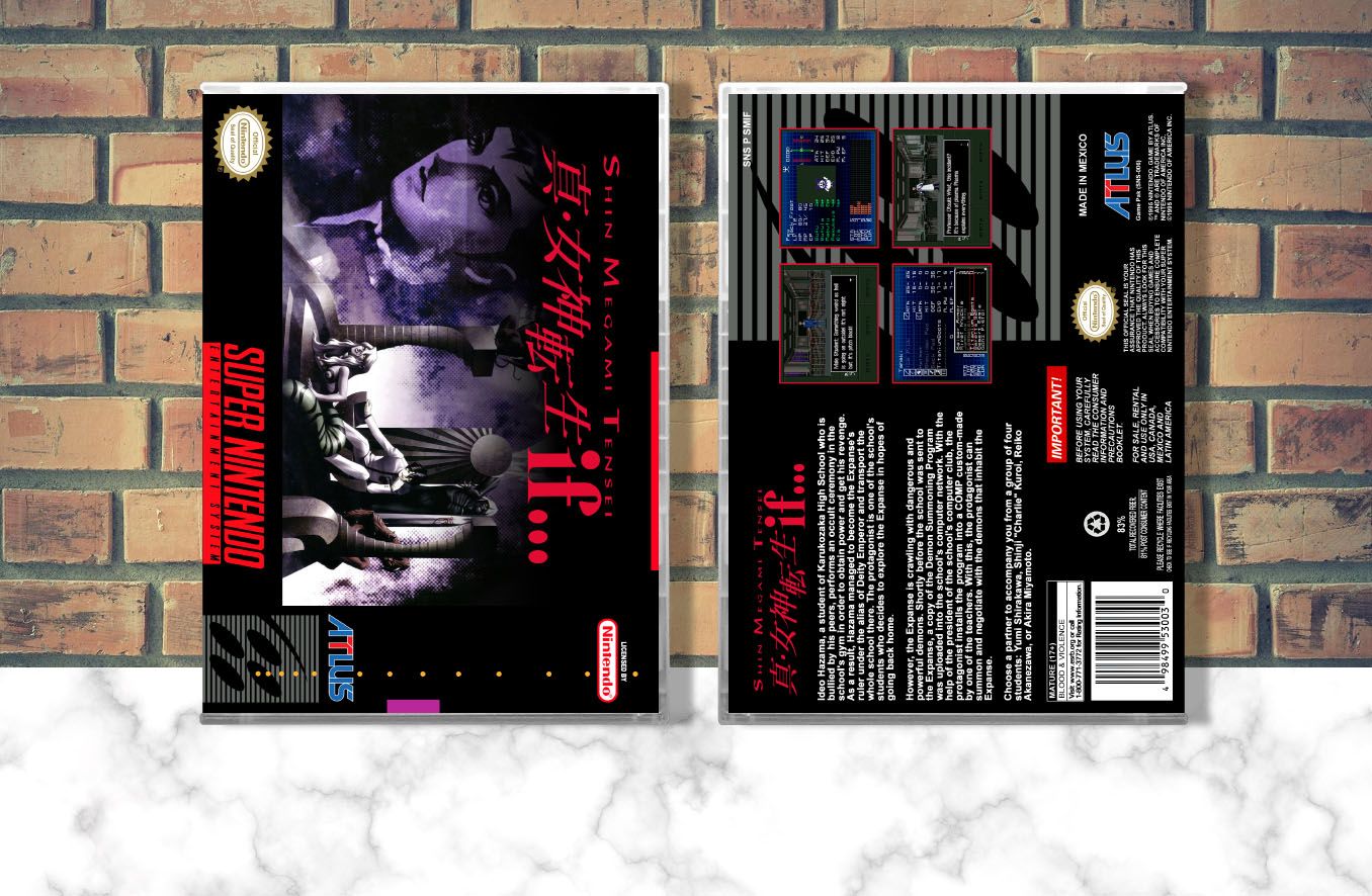 Shin Megami Tensei if..., Case Color: CLEAR (Transparent)