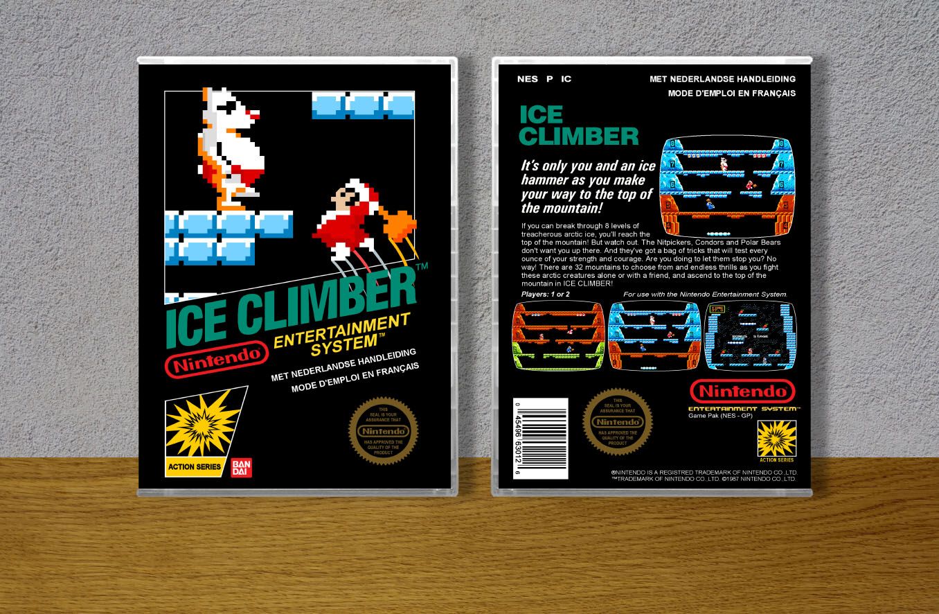 Ice Climber (PAL), Case Color: CLEAR (Transparent)