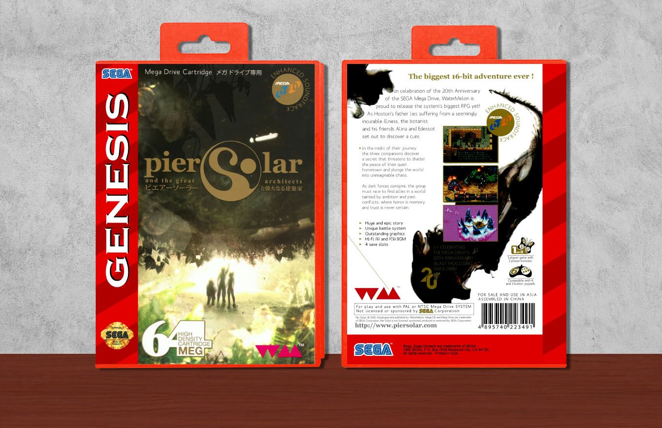 Pier Solar and the Great Architects, Case Color: Red