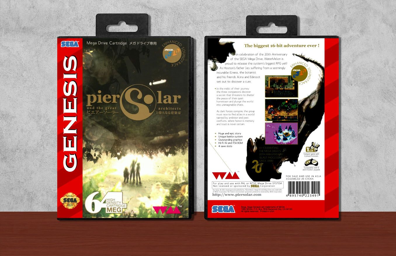 Pier Solar and the Great Architects, Case Color: Black